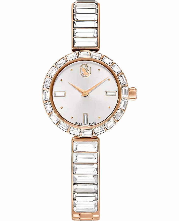 Часы Swarovski Matrix Bangle 5677484 — женские, серебристый
