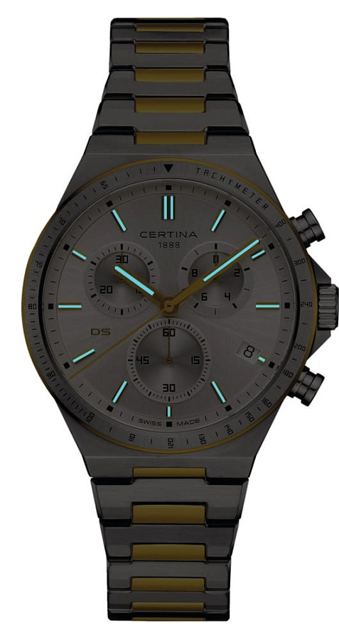 Часы Certina DS-7 Chronograph C043.417.22.031.00 — Швейцария, механические