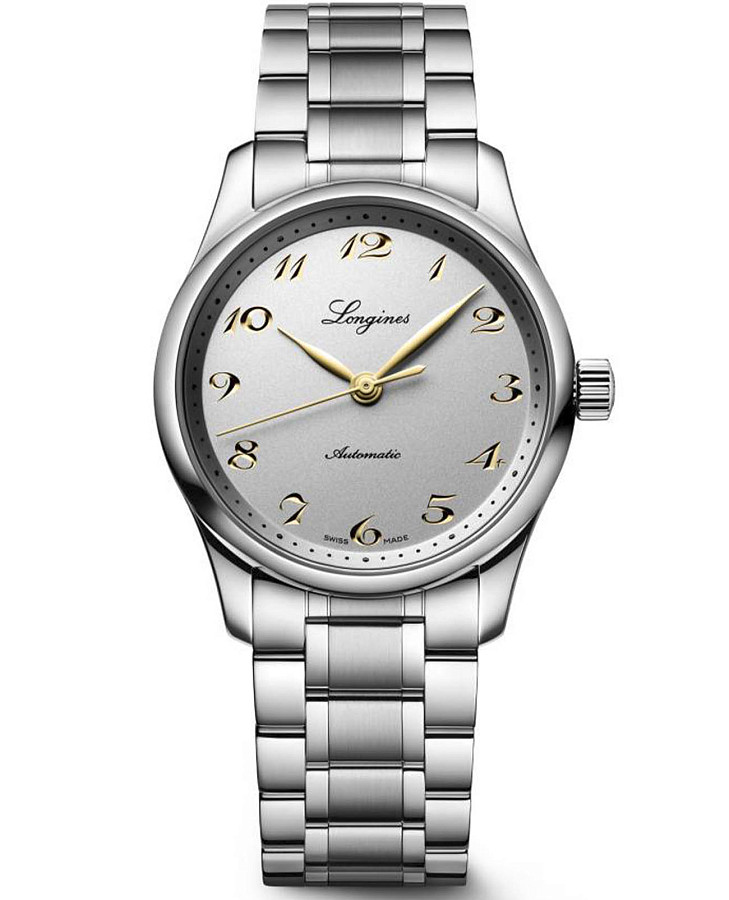 Часы Longines Master Collection l2.357.4.72.6 — женские, белый