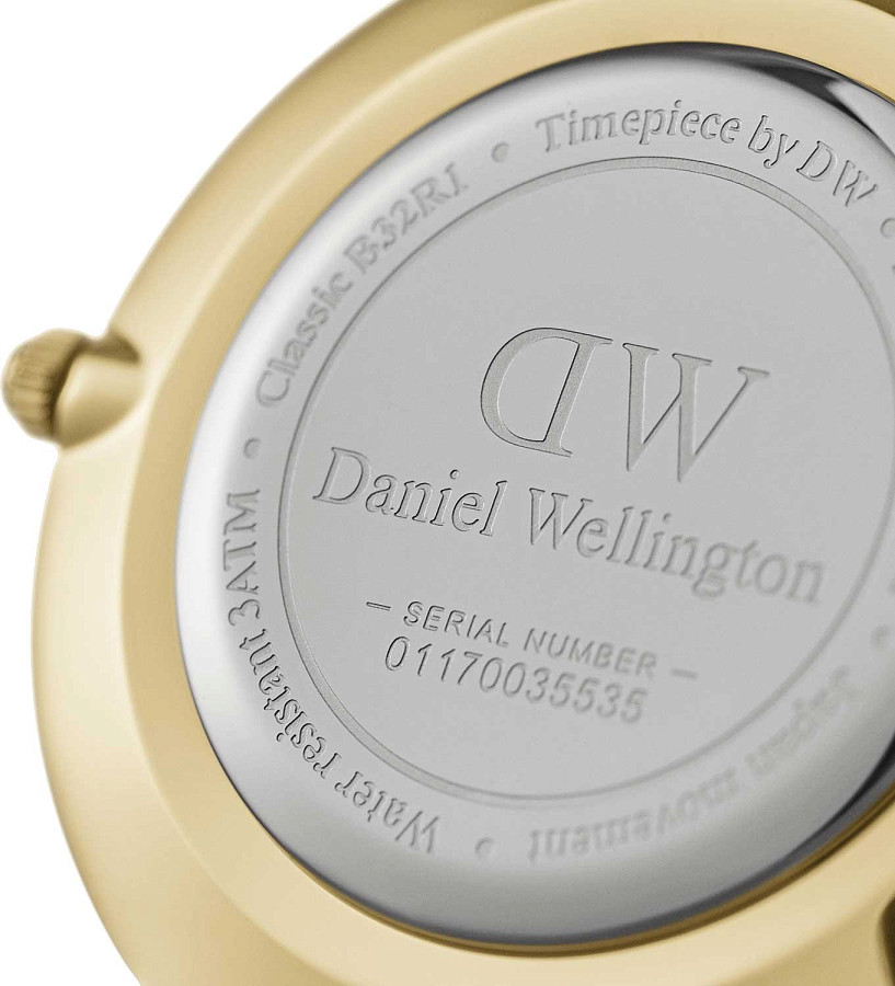 Часы Daniel Wellington Petite Evergold DW00100347 — сталь c pvd покрытием, женские