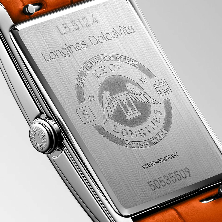 Часы Longines DolceVita L5.512.4.92.2 — женские, кожаный