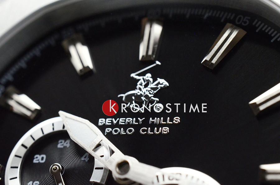 Часы Beverly Hills Polo Club BP3728X.350 — черный, металл сталь