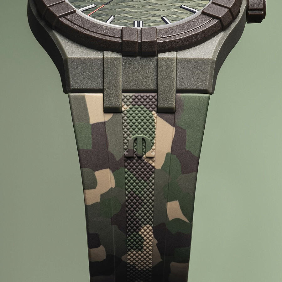 Часы Maurice Lacroix Aikon Tide AI2008-D33DZ-000-0 — кварцевые, пластик