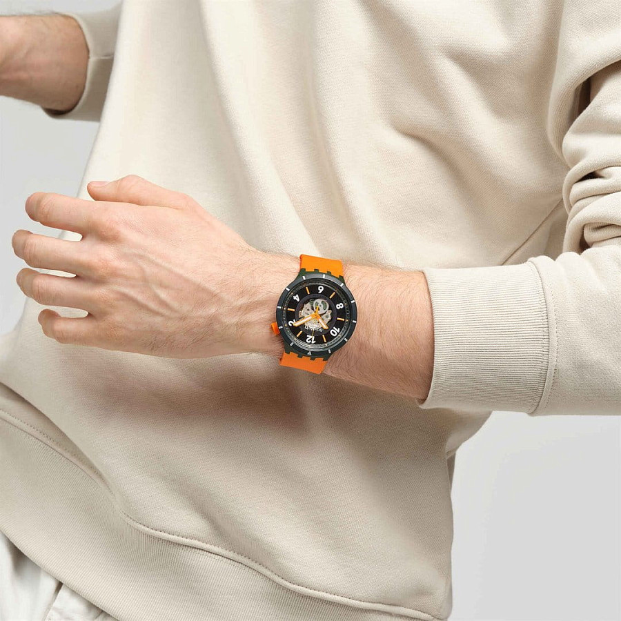 Часы Swatch Big Bold Bioceramic SB03G107 — артикул SB03G107, мужские
