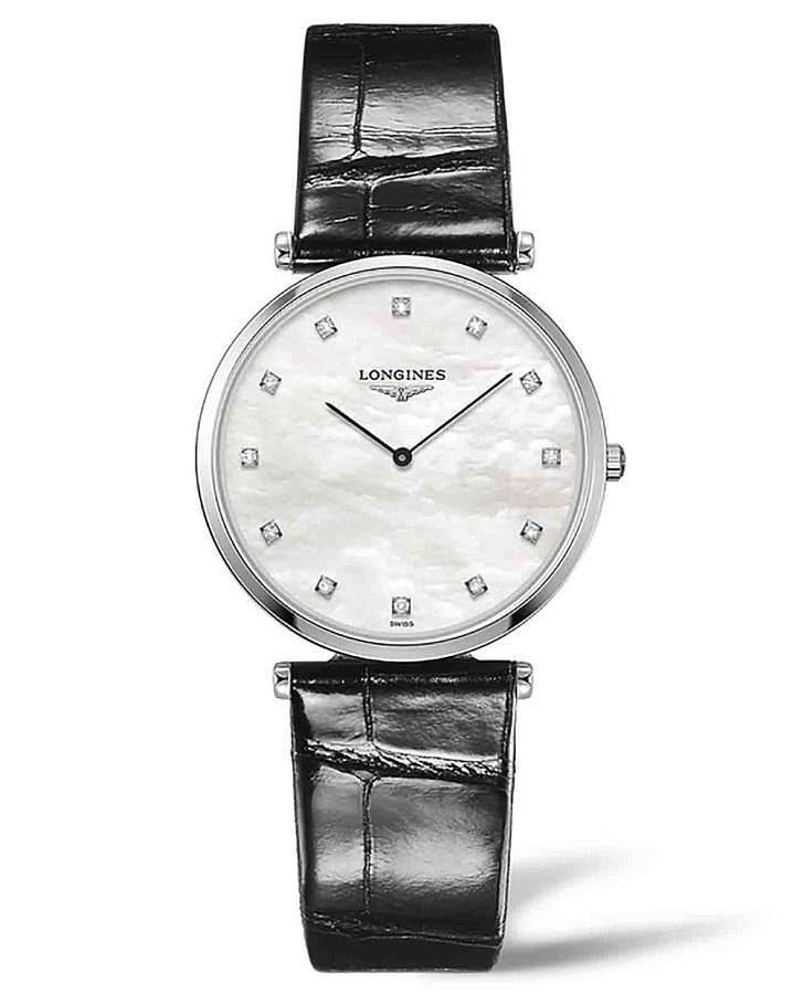 Часы Longines La Grande Classique L4.709.4.88.2 — женские, перламутровый