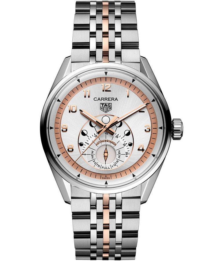 Часы TAG Heuer Carrera Astronomer WBX2111.BD0002 — мужские, серебристый