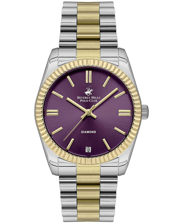 Часы Beverly Hills Polo Club BP3172C.280 — женские, фиолетовый