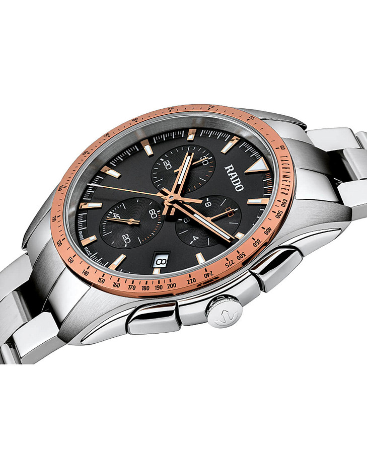 Часы Rado Hyperchrome Chronograph R32259163 — кварцевые, сталь металл керамика