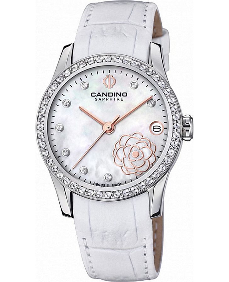 Часы Candino Elegance C4721/1 — женские, белый