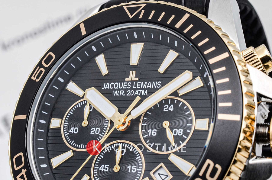 Часы Jacques Lemans Liverpool Diver 1-2206F — Австрия, кварцевые