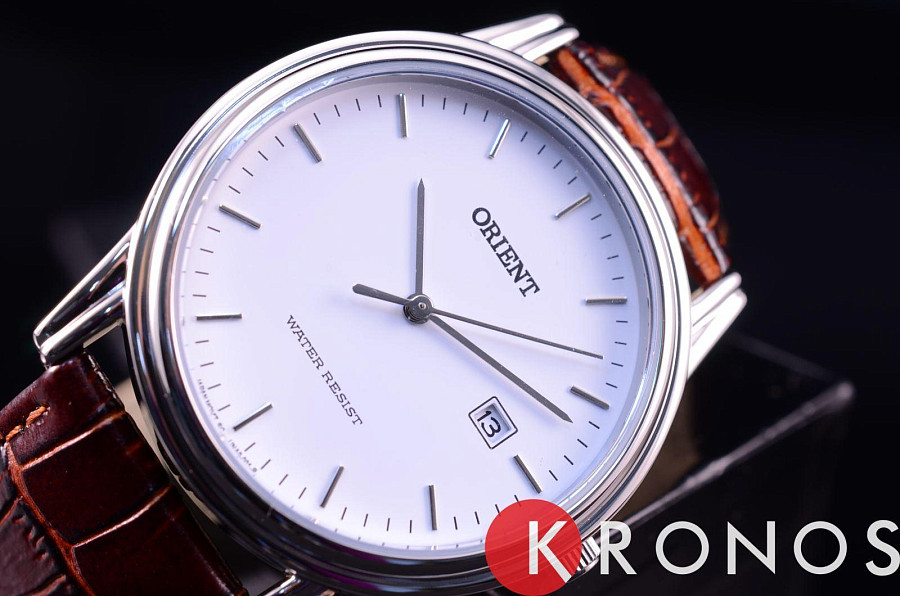 Часы Orient UNA0006W (FUNA0006W) — металл сталь, Япония