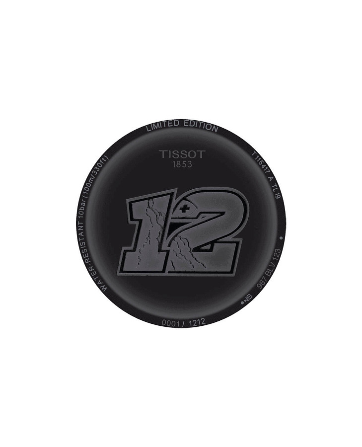 Часы Tissot T-Race Thomas Luthi 2019 T115.417.37.057.03 — кварцевые, металл сталь