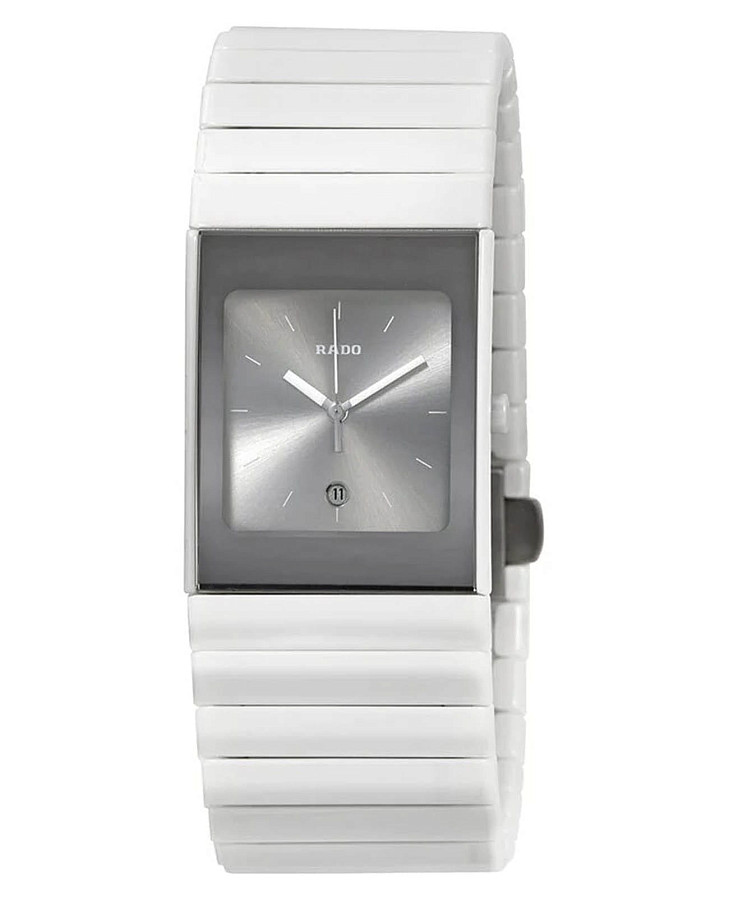 Часы Rado Ceramica R21588102 — женские, серебристый