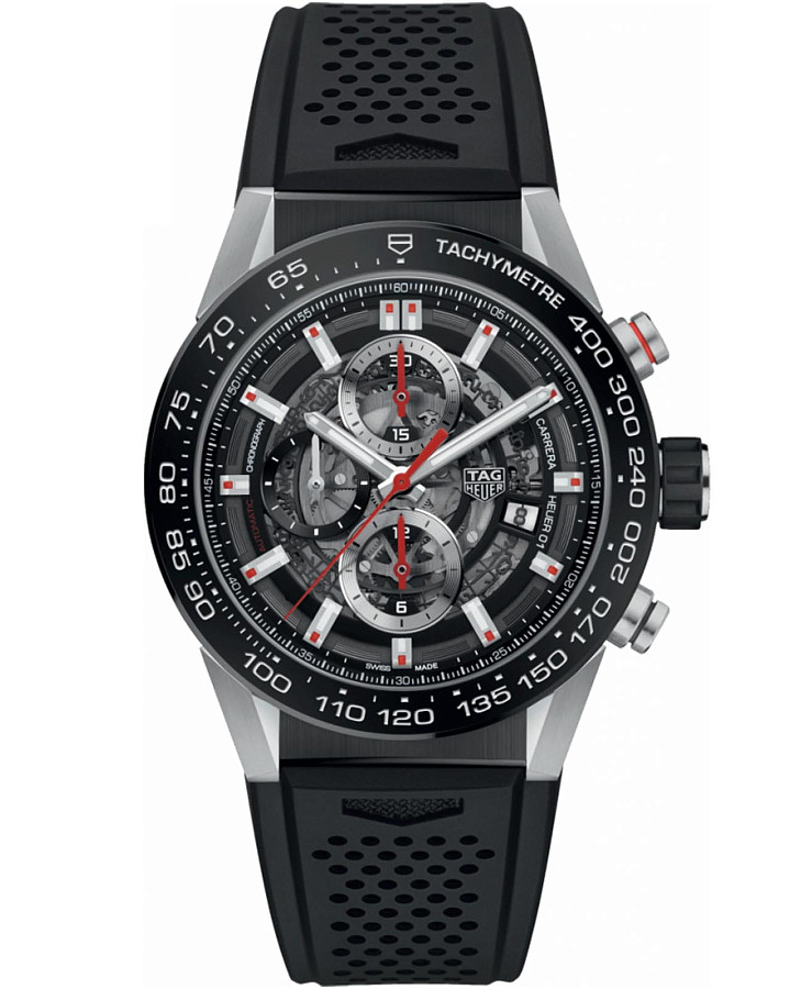 Часы TAG Heuer Carrera CAR201V.FT6046 — мужские, серый