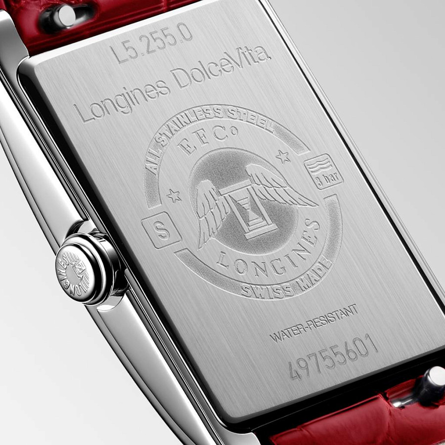 Часы Longines DolceVita L5.255.0.71.5 — женские, кожаный