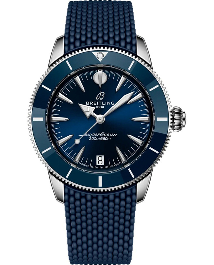 Часы Breitling Superocean Heritage Automatic 36 mm A10390161C1S1 — мужские, синий