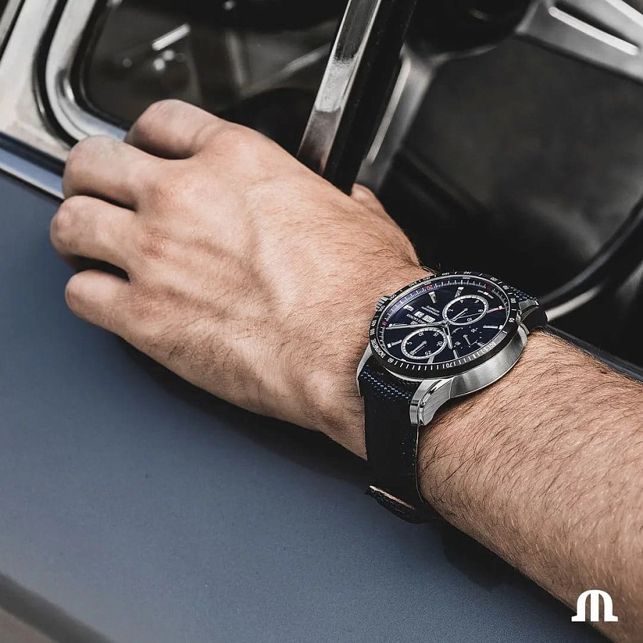 Часы Maurice Lacroix Pontos Chronograph 43mm PT6038-SSL2H-430-C — Швейцария, механические