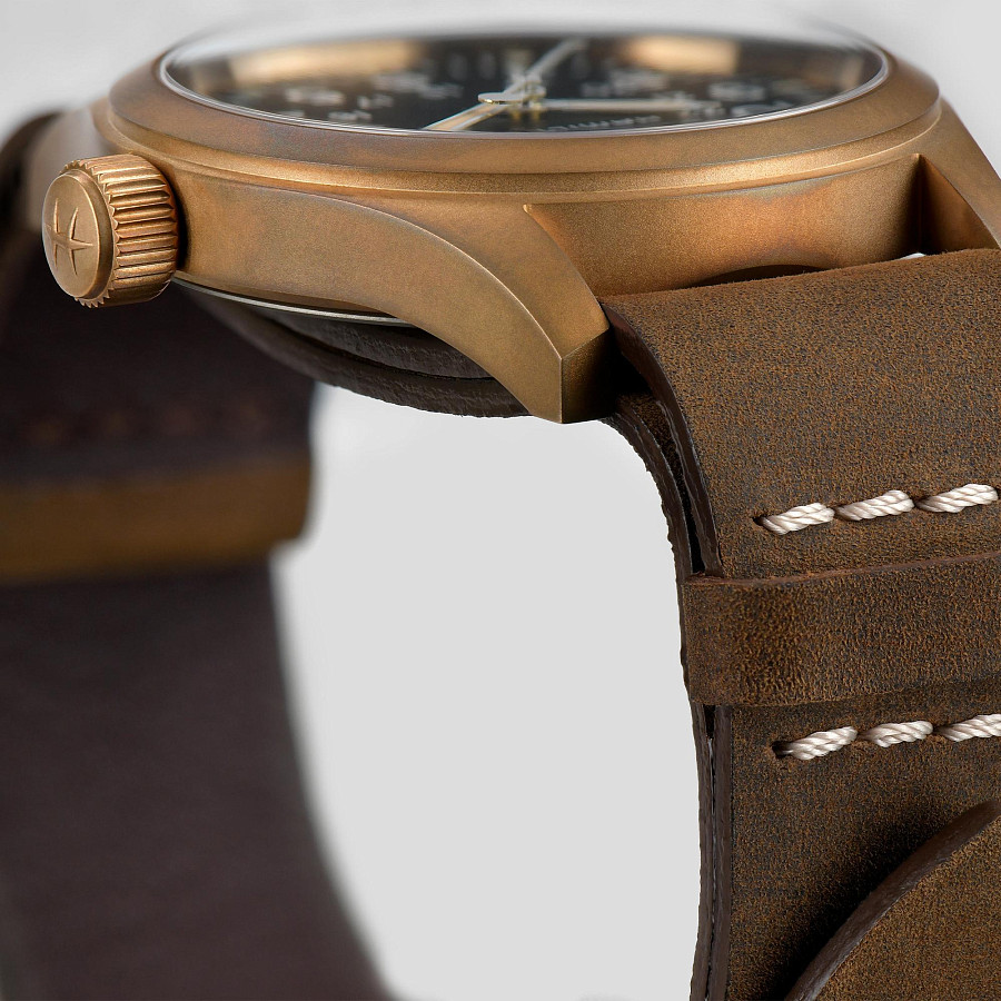 Часы Hamilton Khaki Field Mechanical Bronze H69459530 — артикул H69459530
