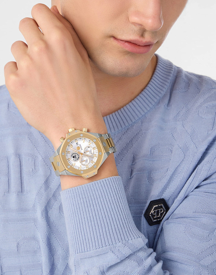 Часы Philipp Plein Plein Chrono Royal PWLFA0525 — металл сталь, Германия