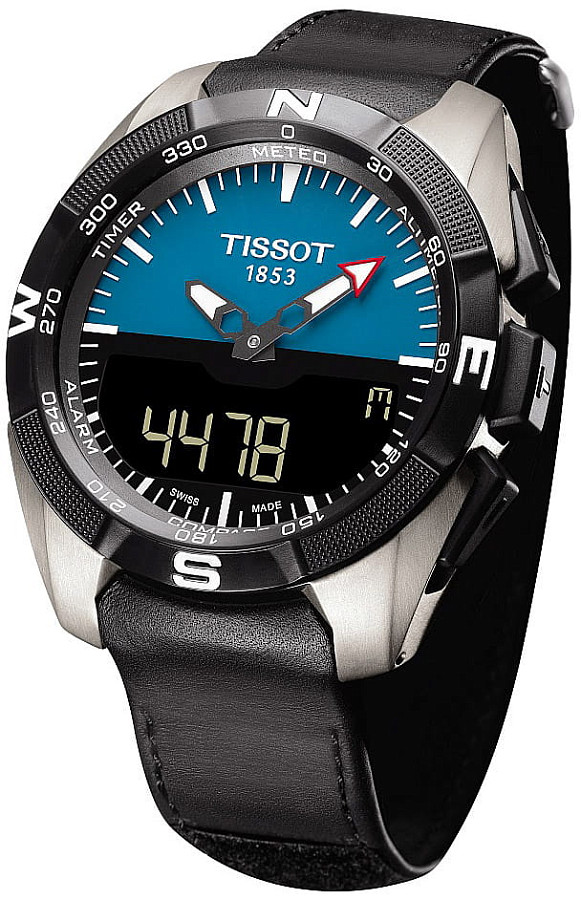 Часы Tissot T-Touch Expert Solar T091.420.46.041.00 — кварцевые, титан металл