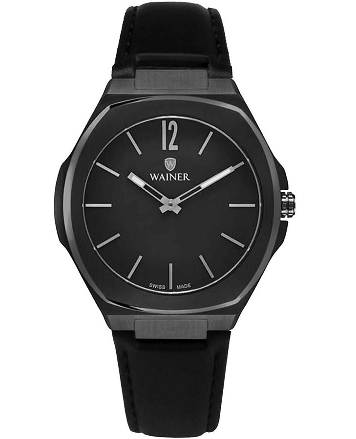 Часы Wainer Vintage WA.10120-BSET — мужские, черный