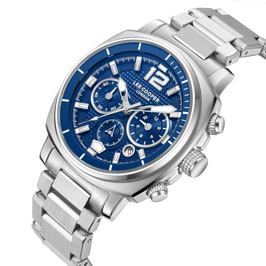 Часы Lee Cooper LC08194.390 — кварцевые, суперметалл металл