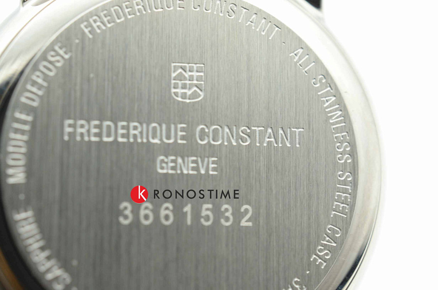 Часы Frederique Constant Slimline Ladies Moonphase FC-206MPWD1S6 — женские, кожаный