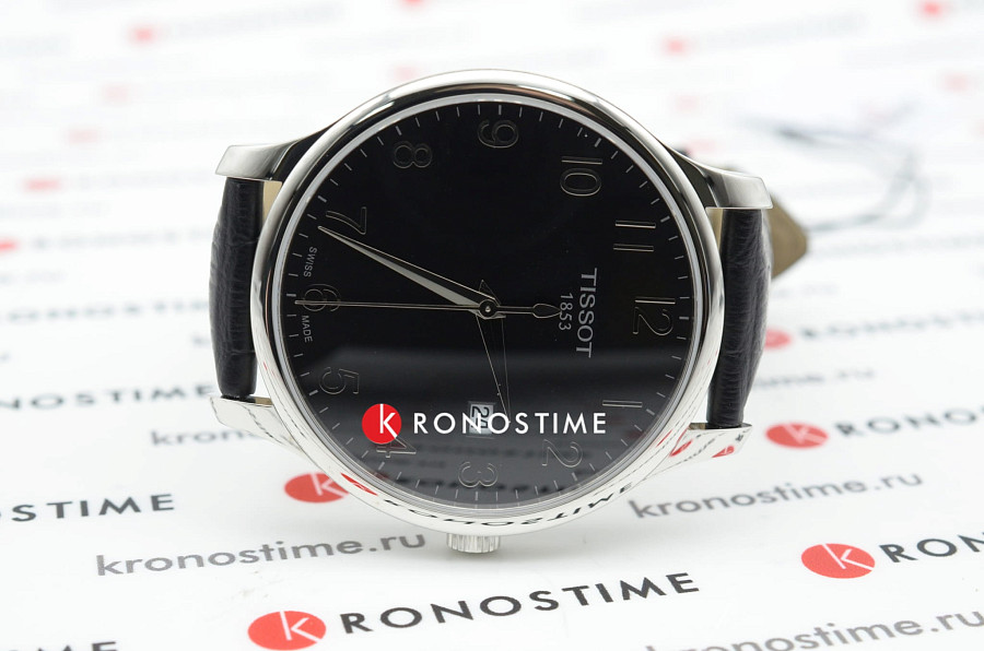 Часы Tissot Tradition T063.610.16.052.00 — кожаный, мужские