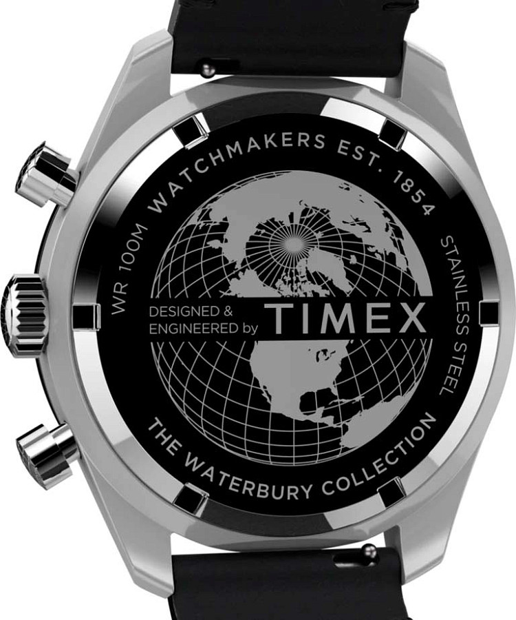 Часы Timex Waterbury Chronograph TW2V42500 — кожаный, мужские