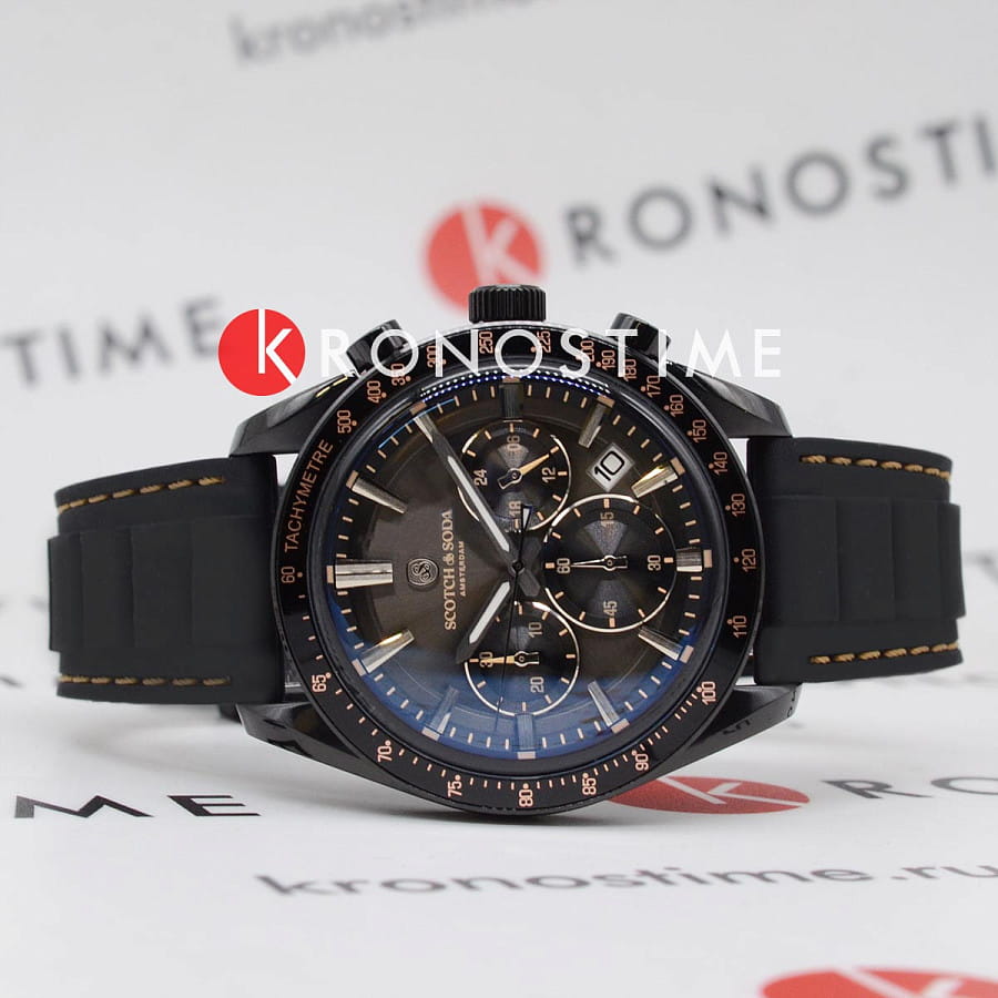 Часы Scotch&Soda SSM.103A — кварцевые, сталь металл