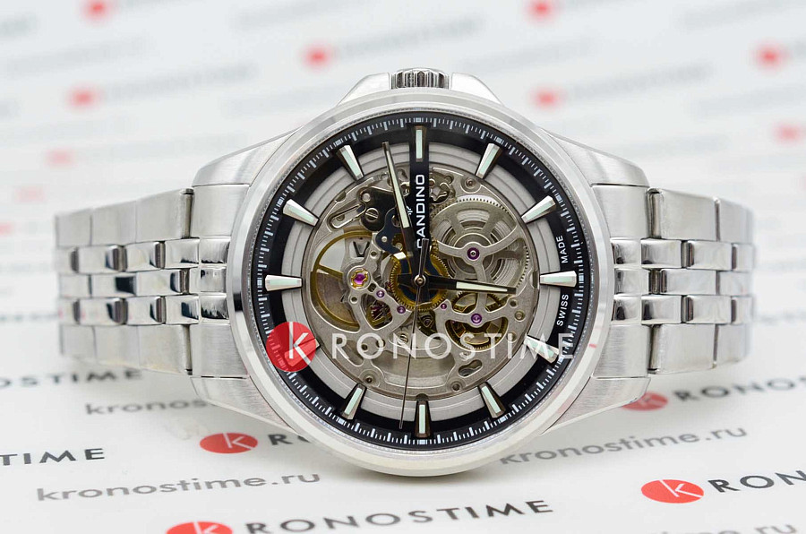 Часы Candino Automatic C4781/2 — механические, сталь металл