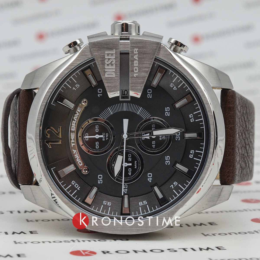 Часы Diesel MS9 Chrono DZ4290 — кварцевые, металл сталь
