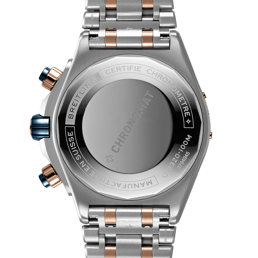Часы Breitling Super Chronomat 44 Four-Year Calendar U19320161C1U1 — нержавеющая сталь + золото 18к, мужские