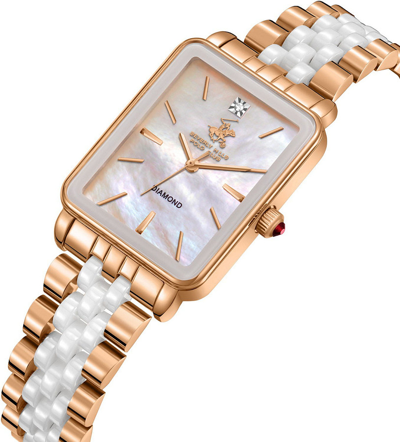 Часы Beverly Hills Polo Club BP3645X.820 — кварцевые, сталь металл