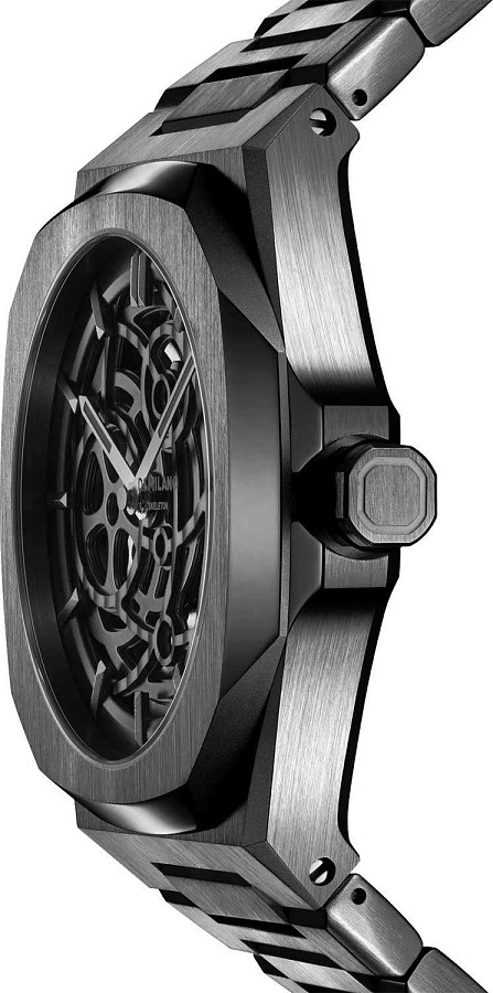 Часы D1 Milano Skeleton SKBJ11 — сталь металл, Италия