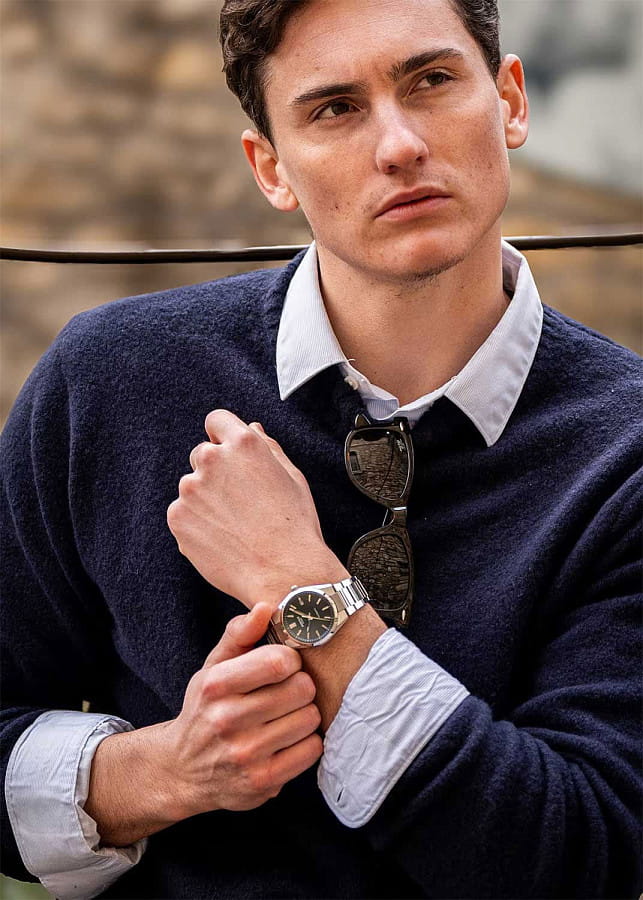 Часы Casio Edifice Automatic EFK-110D-2A — механические, металл сталь