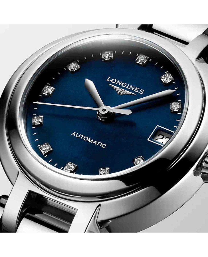 Часы Longines PrimaLuna L8.111.4.98.6 — женские, нержавеющая сталь