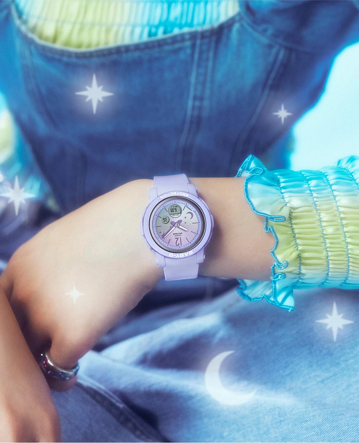 Часы Casio Baby-G BGA-290DS-2ADR (BGA-290DS-2A) — кварцевые, пластик