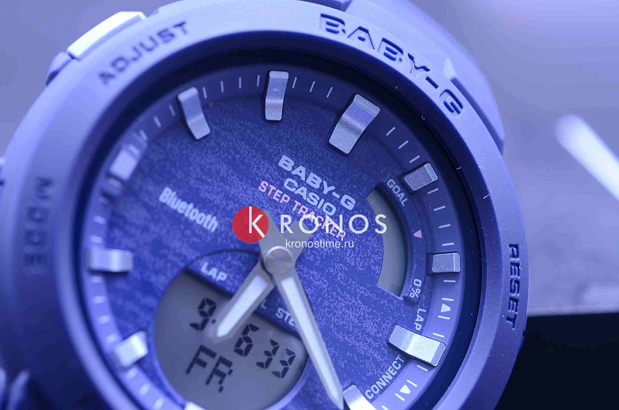 Часы Casio Baby-G BSA-B100AC-2A — пластик, женские