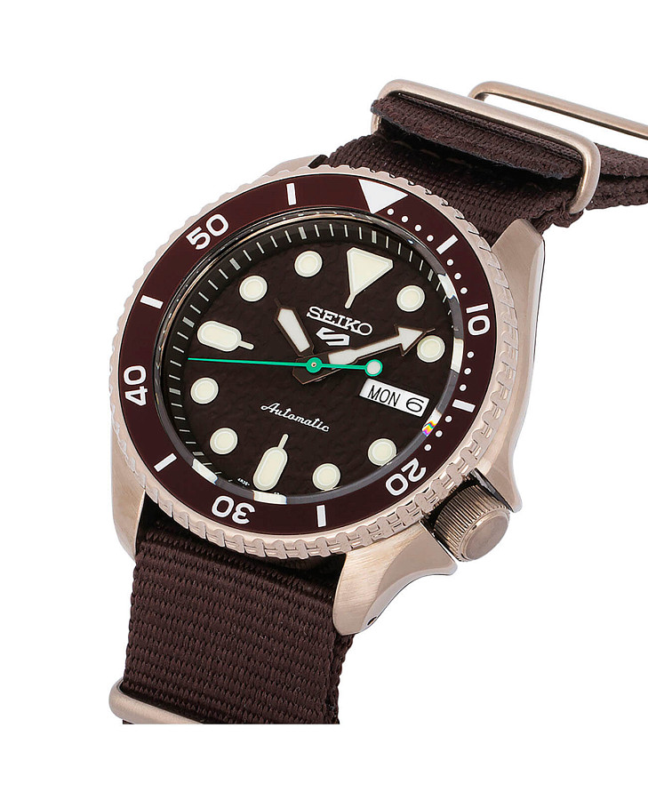 Часы Seiko 5 Sports SRPD85K1S — сталь металл, Япония
