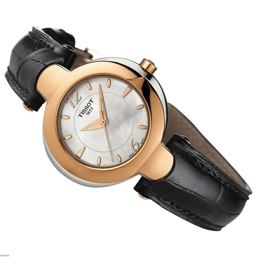 Часы Tissot Organdy Lady 18K Gold T916.209.46.117.01 — кварцевые, золото металл