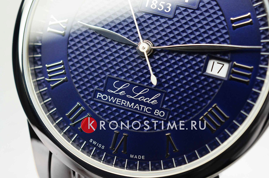 Часы Tissot Le Locle Powermatic 80 T006.407.11.043.00 — синий, металл сталь