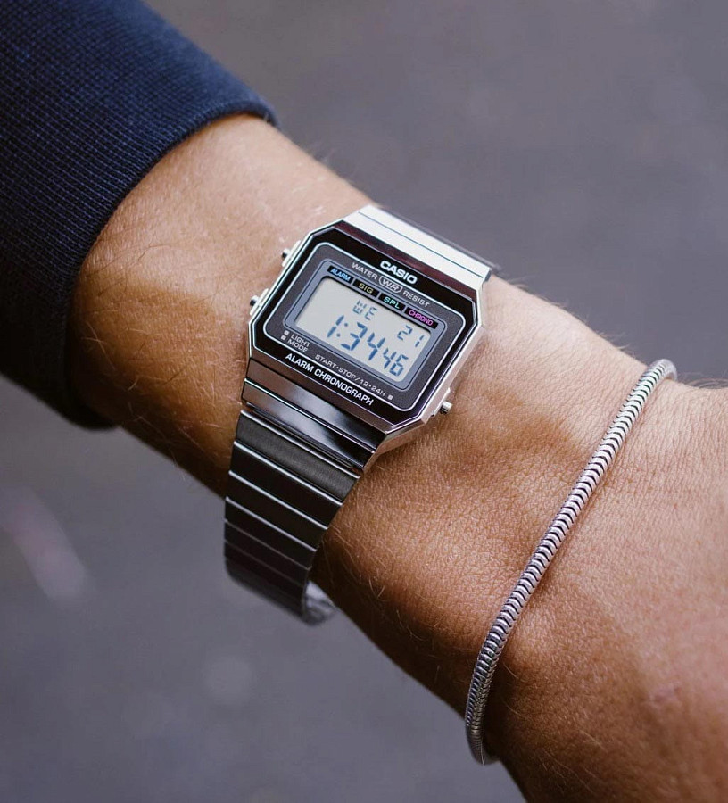 Часы Casio Collection A700WE-1A — кварцевые, пластик