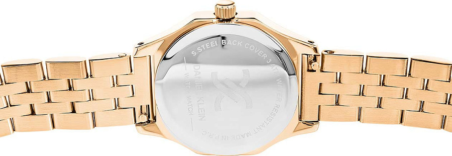 Часы Daniel Klein Watch Match DK.1.13719-4 — нержавеющая сталь с ip-покрытием, женские