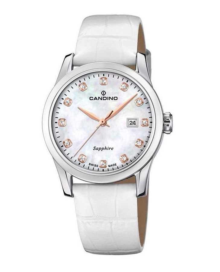 Часы Candino Elegance C4736/1 — женские, белый