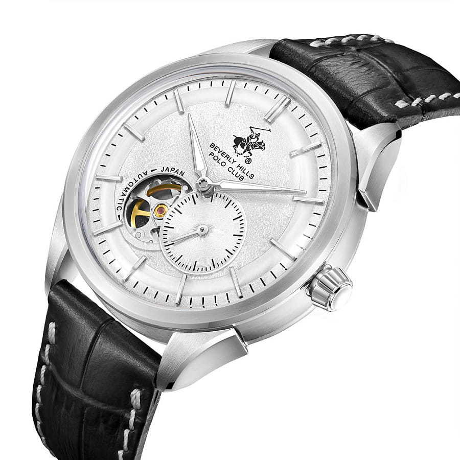 Часы Beverly Hills Polo Club BP3901X.331 — механические, металл сталь