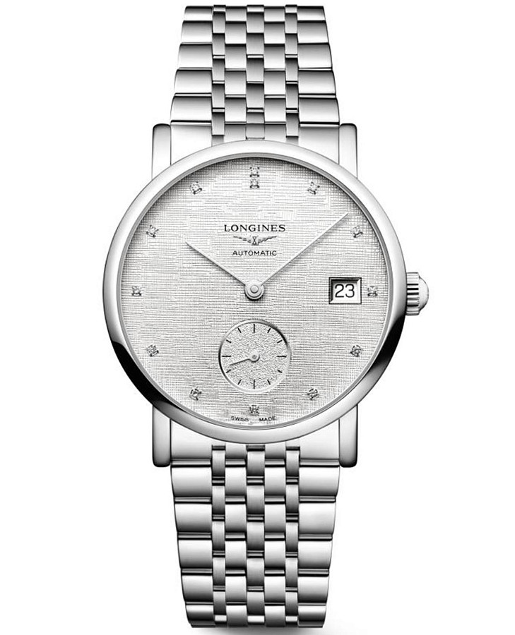 Часы Longines Elegant Collection L4.312.4.77.6 — женские, серебристый