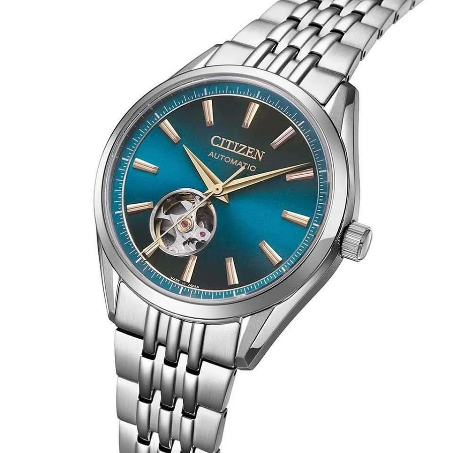 Часы Citizen Collection NH9111-54L — синий, сталь металл