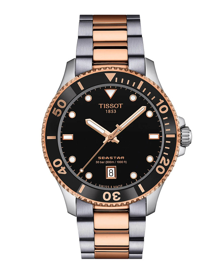 Часы Tissot Seastar 1000 T120.410.22.051.01 — мужские, черный
