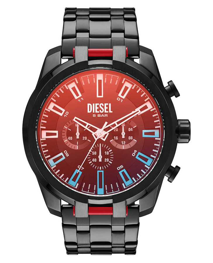 Часы Diesel Split DZ4589 — мужские, черный